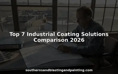 Top 7 Industrial Coating Solutions Comparison 2026, over a man reviewing plans