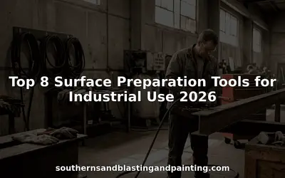 Top 8 Surface Preparation Tools for Industrial Use 2026, over a workshop