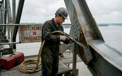 How sandblasting protects and extends infrastructure life