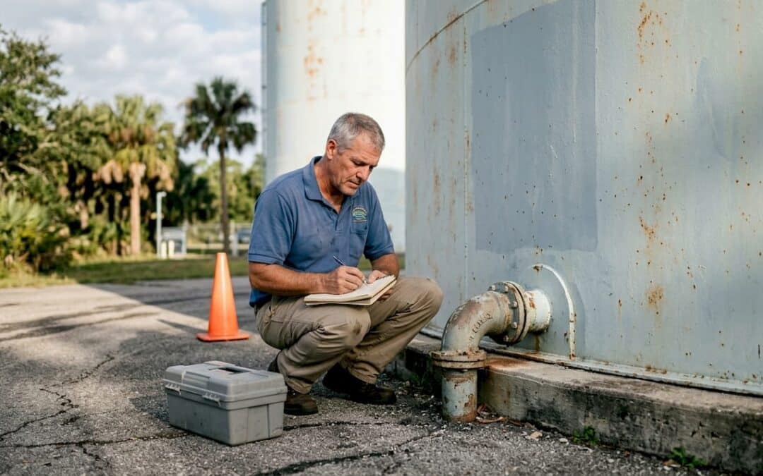 Why paint water tanks? Protecting Florida infrastructure