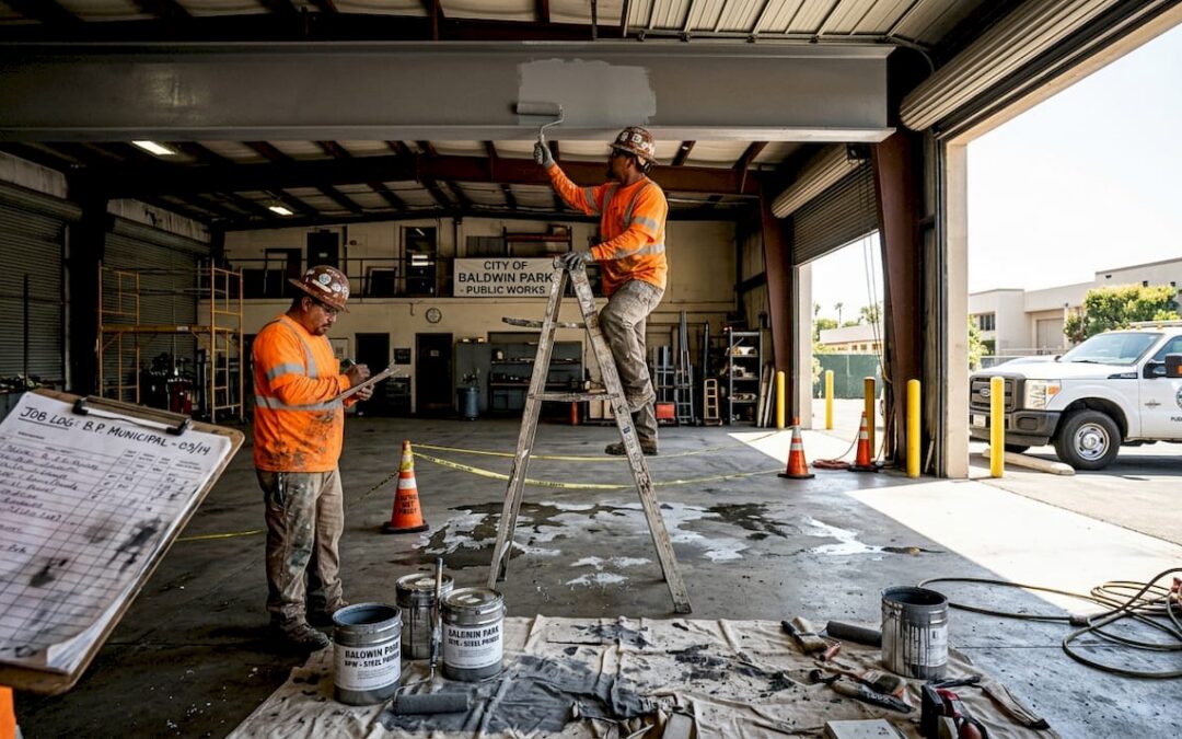Commercial painting in Baldwin Park: durable results