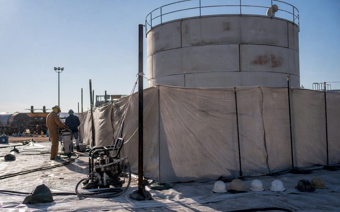 Lead Testing First: Water Tank Sandblasting RFP for Facility Managers