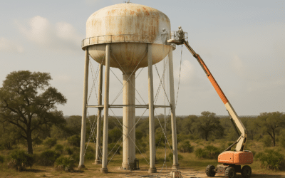 When Should an Elevated Water Tower Be Repainted? Signs, Standards, and Scheduling