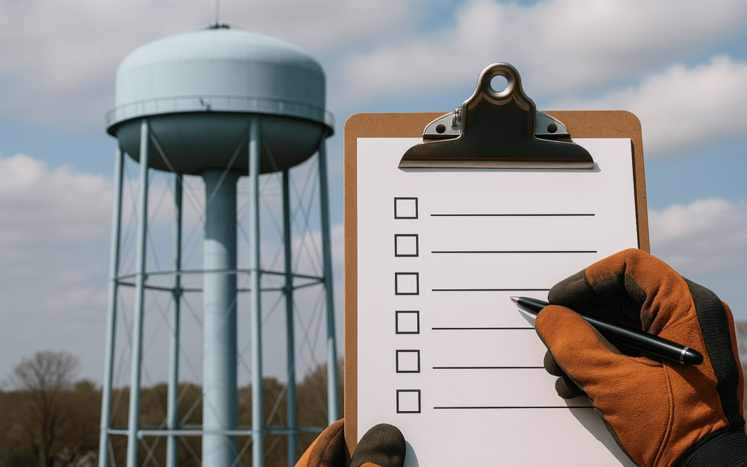 The Complete Tank Lining Inspection Checklist for Municipal Water Systems